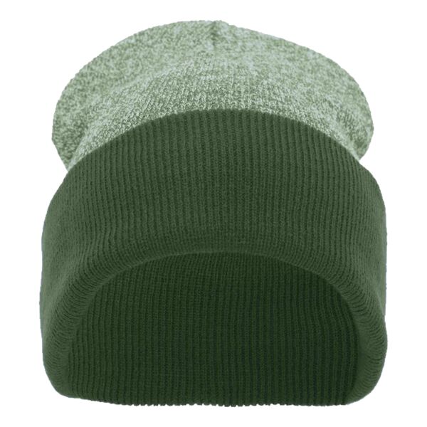Heather Two-Tone Cuff Beanie Thumbnail