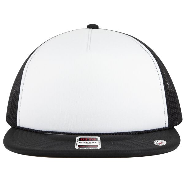 OTTO CAP "OTTO SNAP" 5 Panel Pro Style Mesh Back Trucker Snapback Hat Thumbnail
