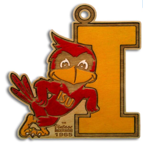 Leaning Cy Christmas Ornament Thumbnail