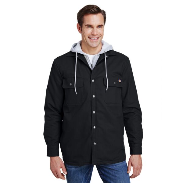 Hooded Duck Quilted Shirt Jacket Thumbnail