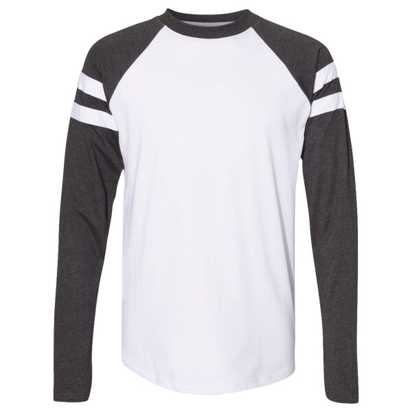 Fine Jersey Mash Up Long Sleeve Tee Thumbnail