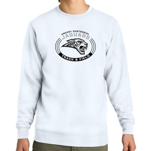 Unisex Crewneck Sweatshirt_White Thumbnail